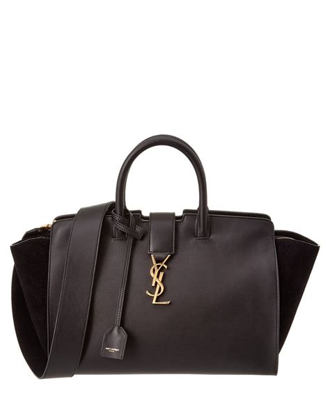 Saint Laurent Black Monogram Downtown Cabas